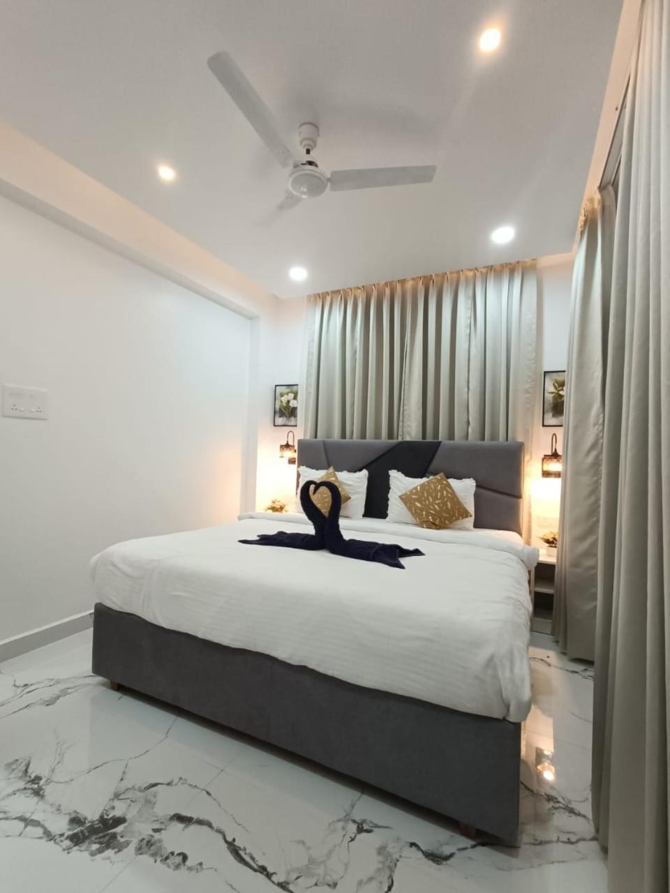 Saldanha Kyle Gardens Apartment Calangute Bilik gambar